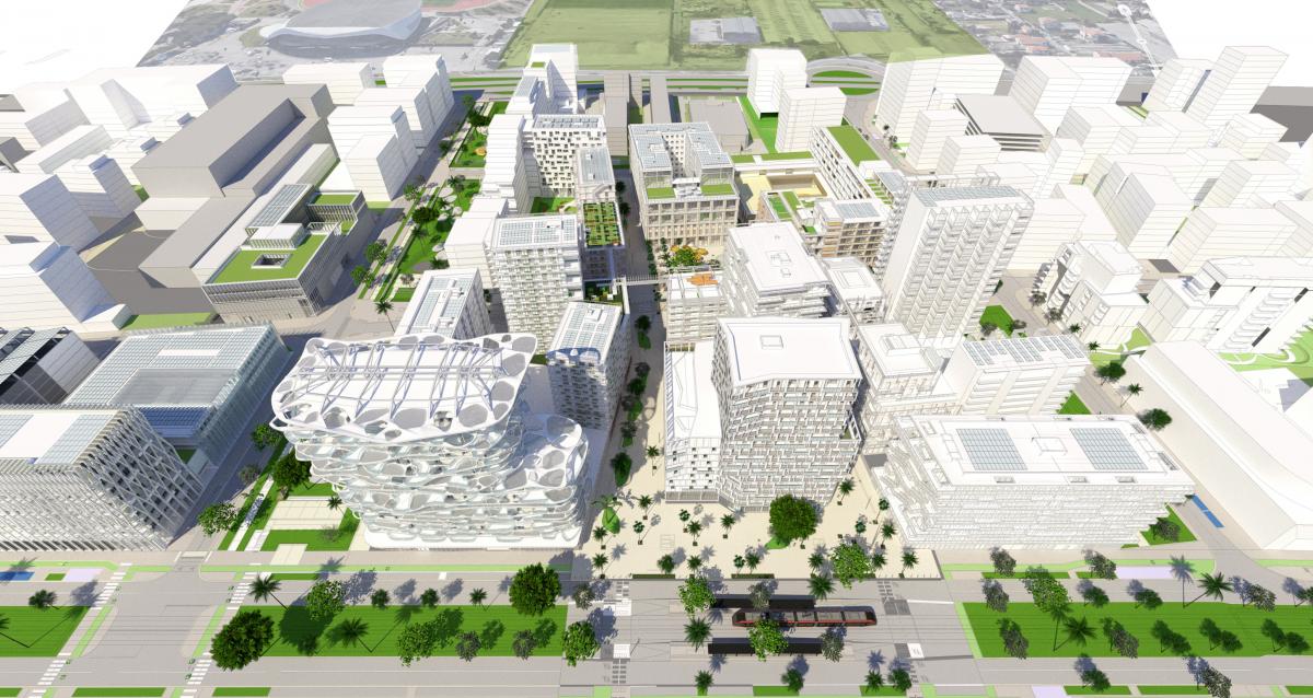 Appel à candidatures pour l&rsquo;implantation sur le secteur de la Technopole Urbaine Nice Méridia