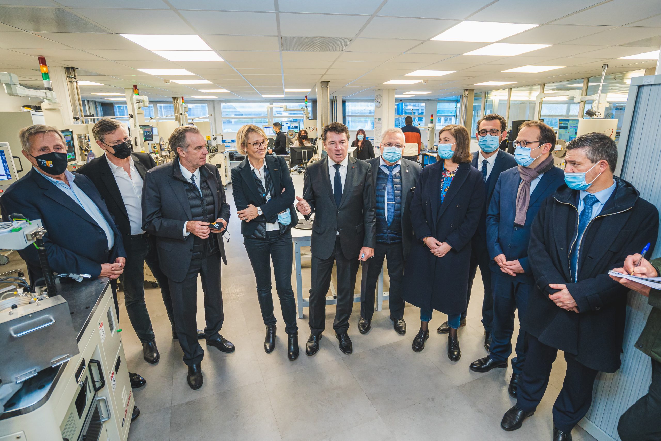 Visite de l&rsquo;entreprise Vishay, la pépite niçoise de production de composants électroniques