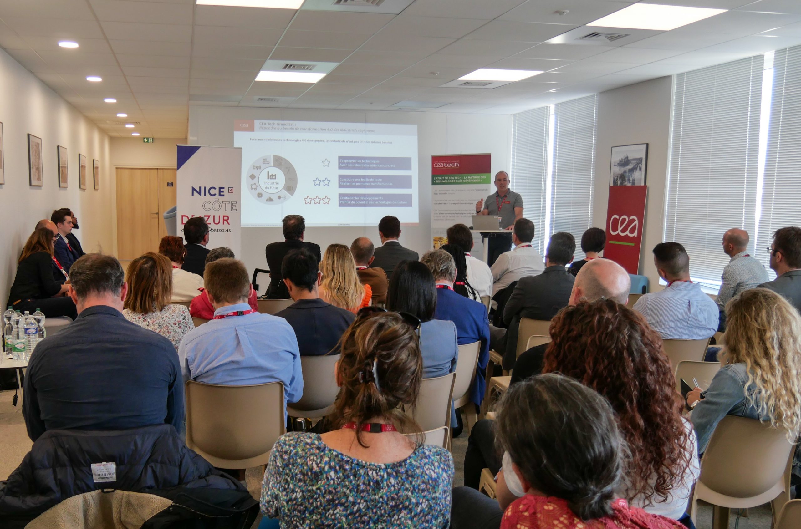 Retour sur l&rsquo;événement CEA Tech Day : vers l&rsquo;industrie 4.0 qui s&rsquo;est tenu à Nice