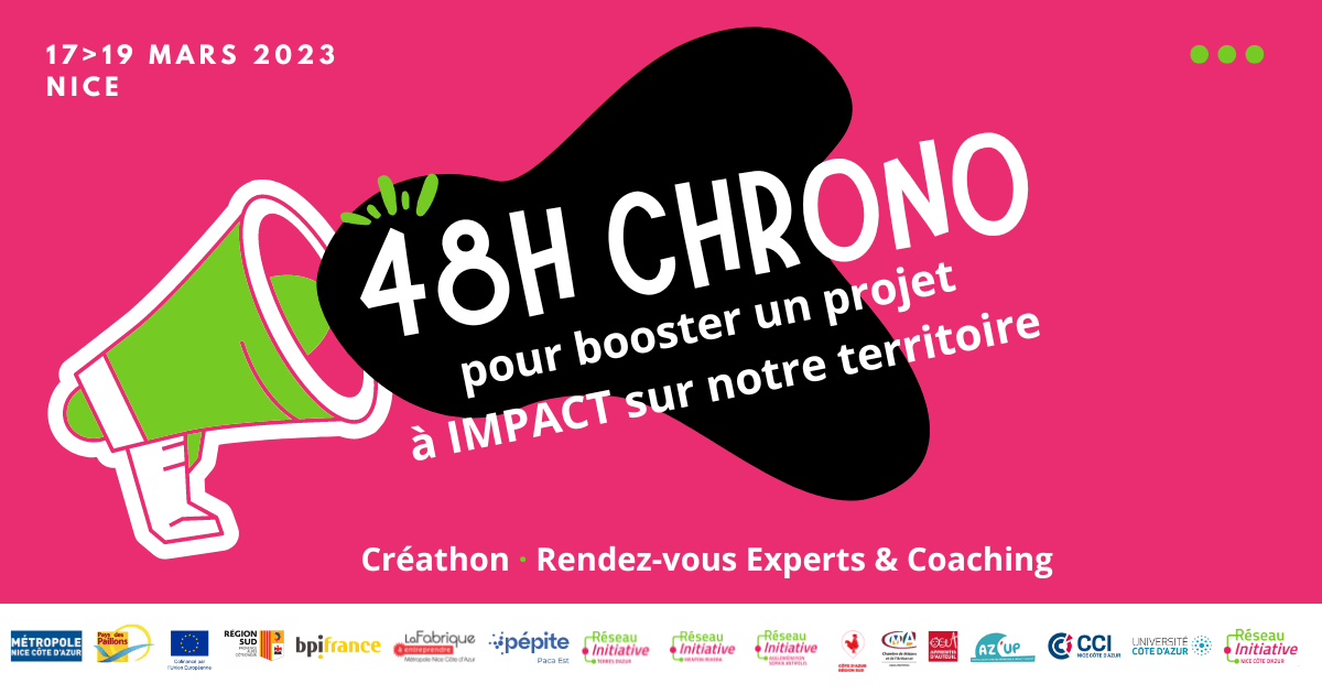 Créathon – 48H chrono pour booster un projet à impact sur le territoire