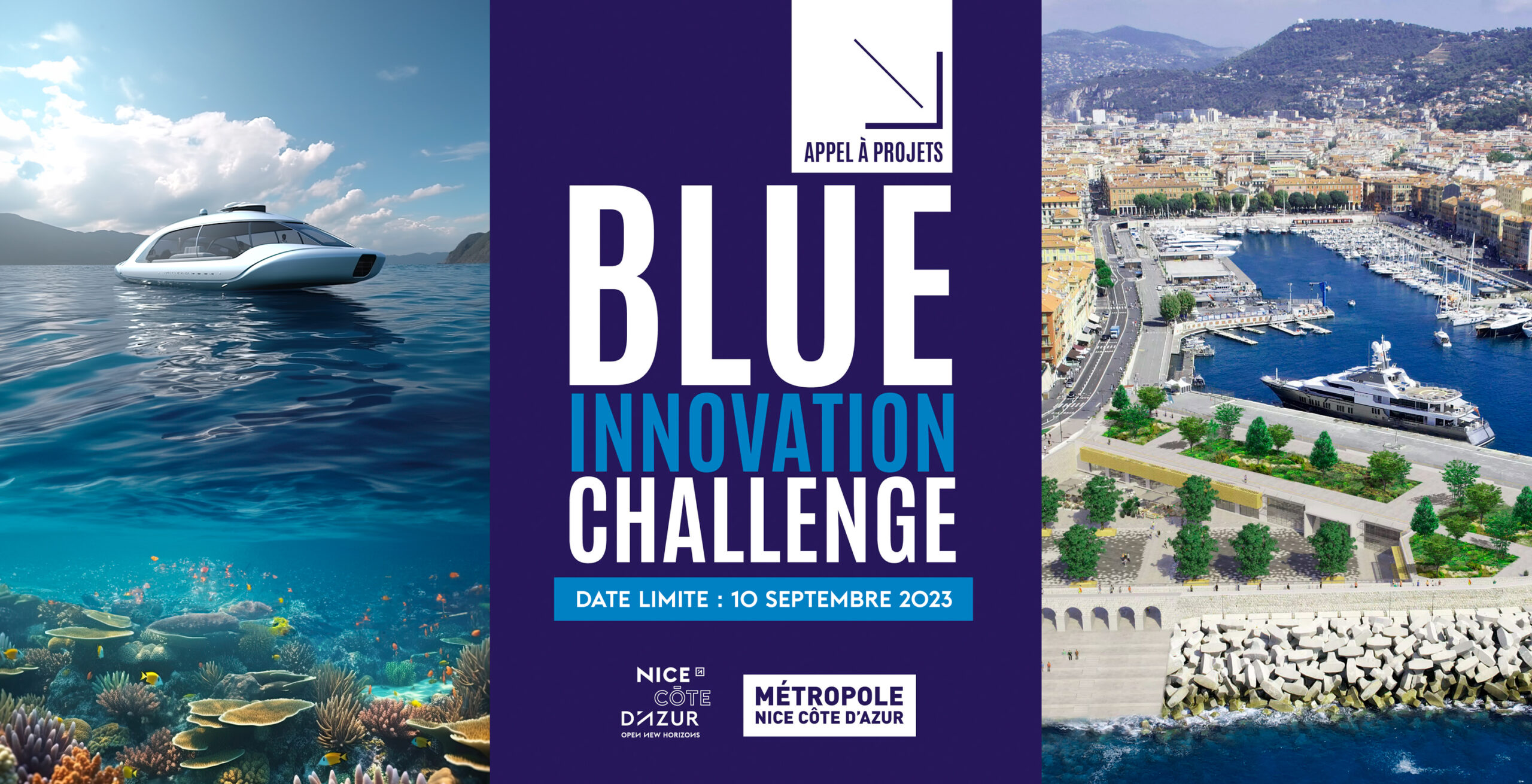 [Clôturé] Appel à projets « Blue Innovation Challenge » pour la protection des milieux marins