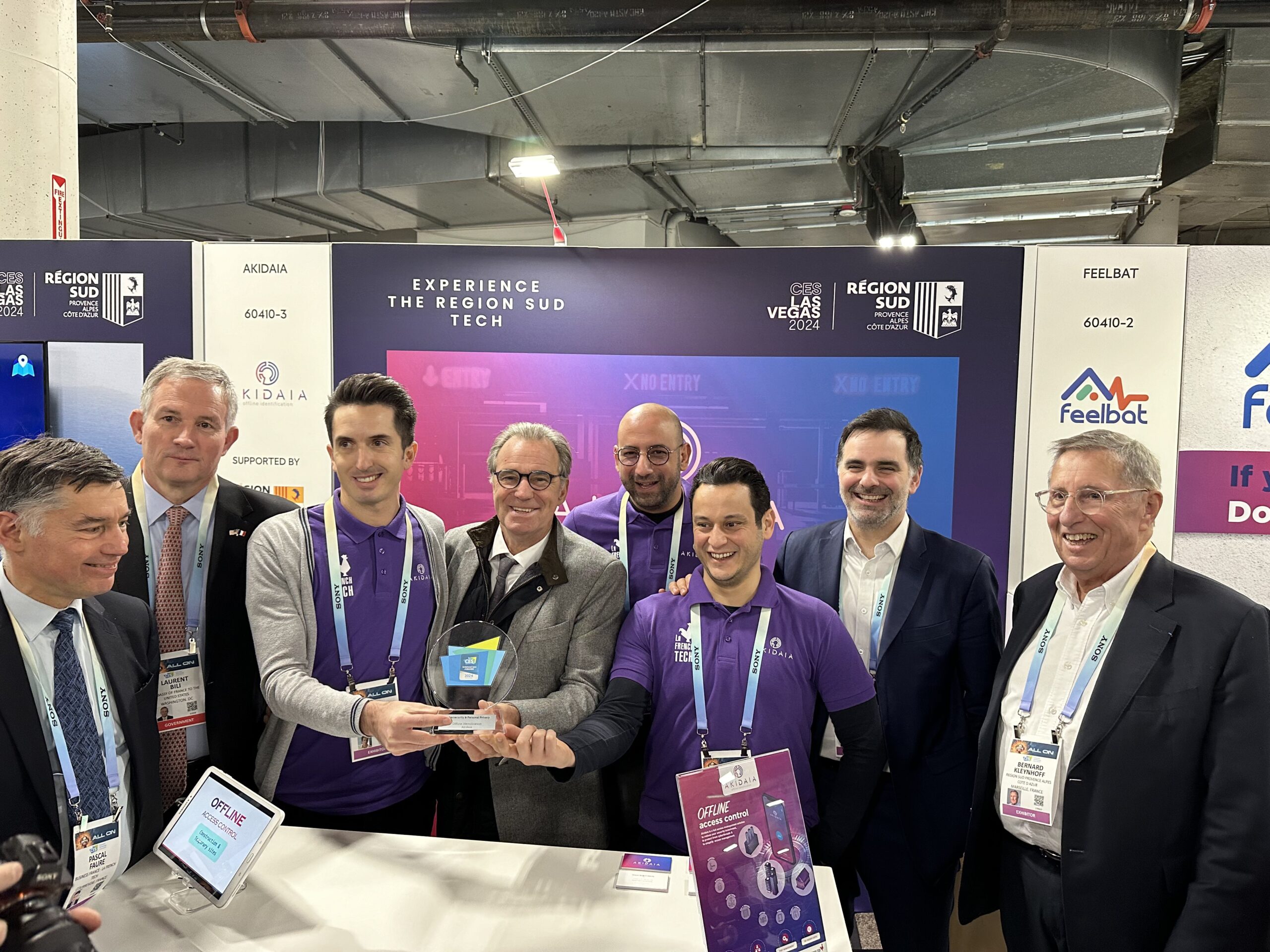 CES 2024 : les startups de la Métropole Nice Côte d&rsquo;Azur rayonnent à Las Vegas