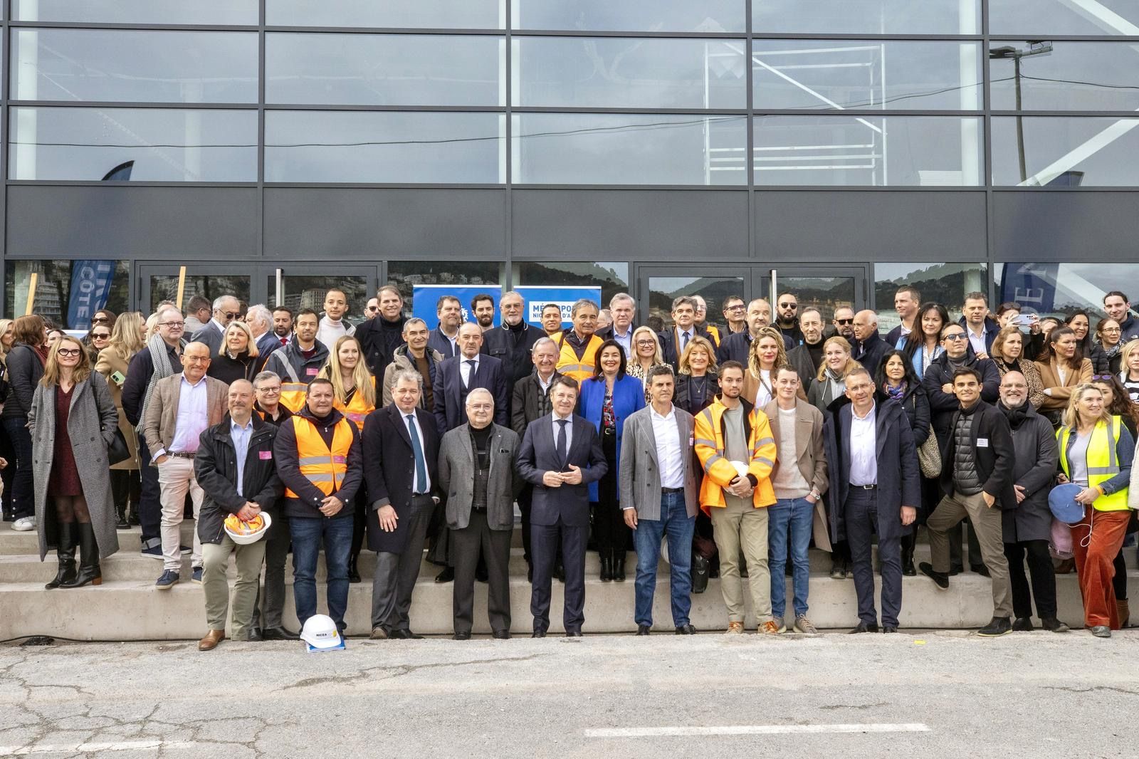 Présentation aux acteurs économiques et touristiques du chantier du centre de congrès de Nice 