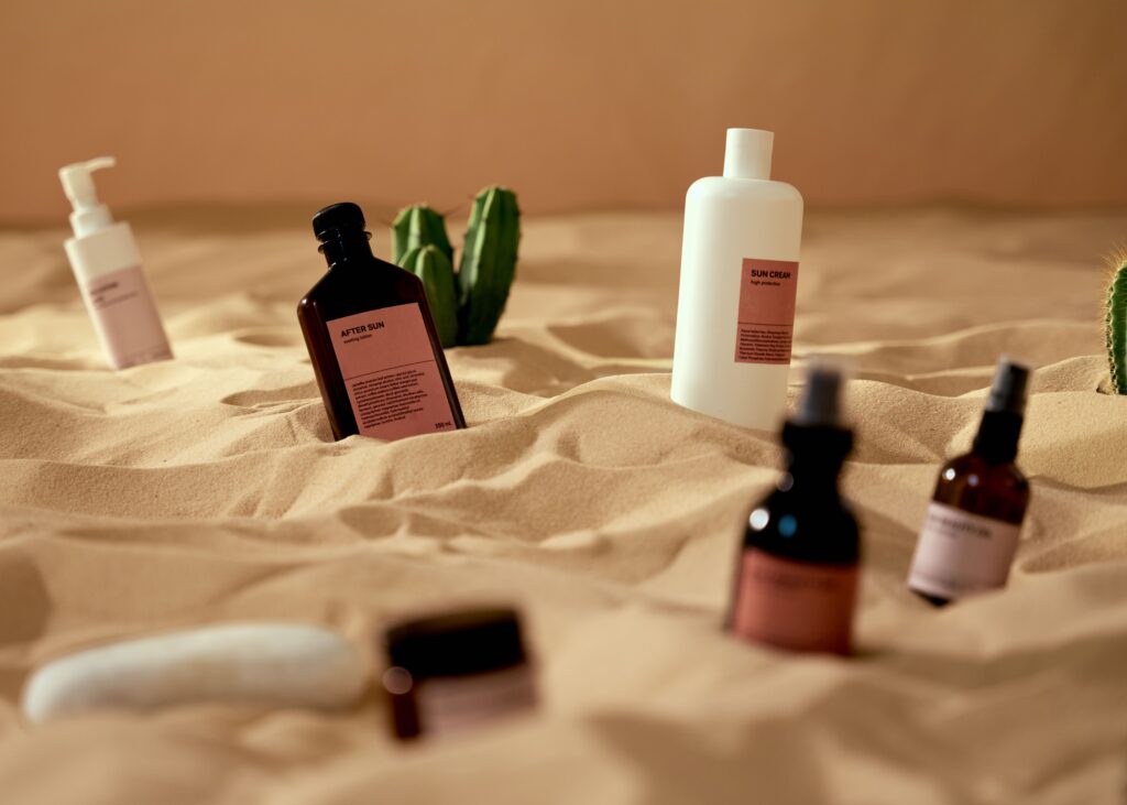 illustration de produits solaires